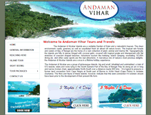 Tablet Screenshot of andamanvihar.com